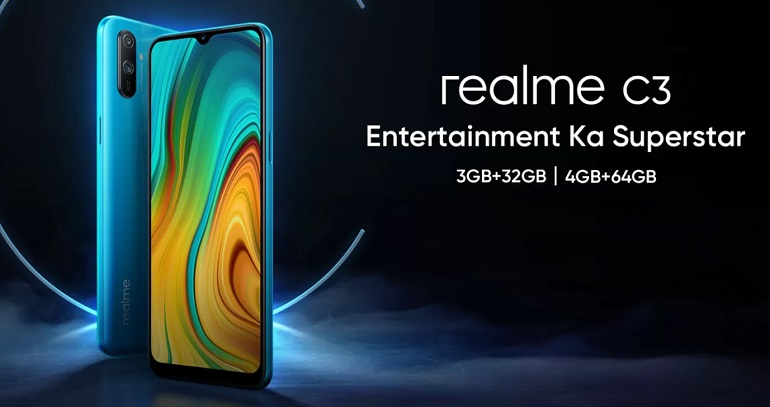 India Desire : Realme C3 Flipkart Price Starts @Rs 7499: Buy In Open Sale, Launch Date, Specifications & Buy Online In India